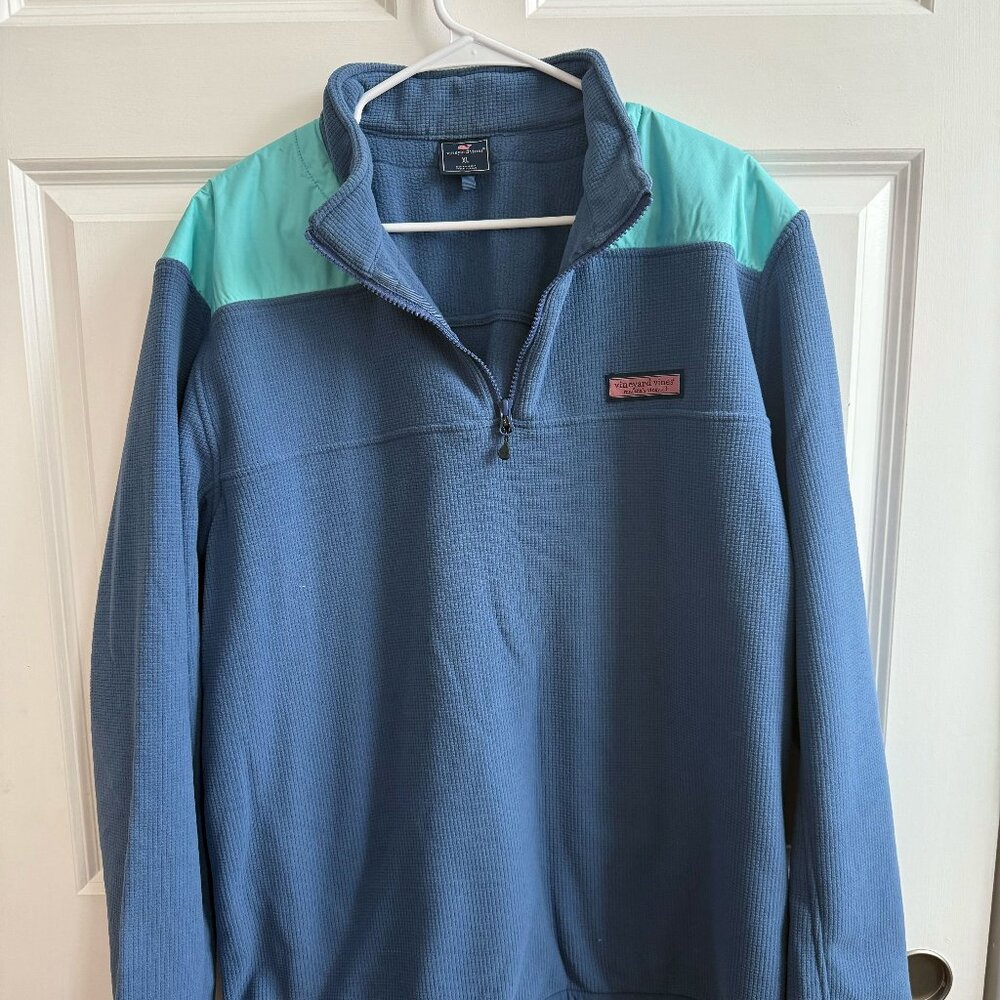 Vineyard Vines Women's Quarter-Zip Pull-Over Sweatshirt